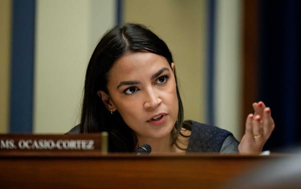 photo of AOC speaking at House oversight hearing